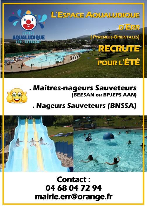 Offre d'emploi à Err #